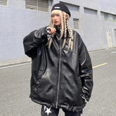 Reversible Baseball Oversize Streetwear Jacket